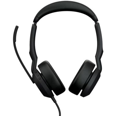 Jabra Evolve2 50 Headset Binaural ANC Bluetooth USB-C/A Supra-aural Até 30m Preto Jabra Evolve2 50 Headset Binaural ANC Bluetooth USB-C/A Supra-aural Até 30m Preto