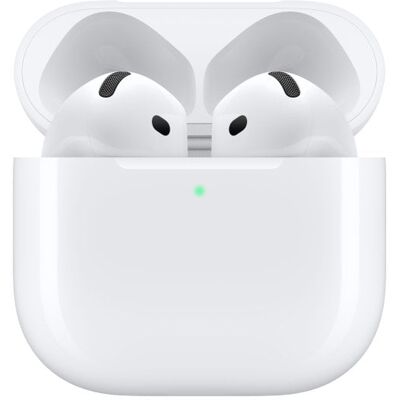 Apple AirPods Gen 4 Auriculares Sem Fios Bluetooth 5.3 Resistentes à Água com Microfone Brancos Apple AirPods Gen 4 Auriculares Sem Fios Bluetooth 5.3 Resistentes à Água com Microfone Brancos