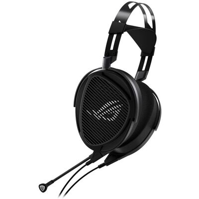 Auscultador gaming com fio ASUS ROG Kithara com controlos integrados e microfone removível, preto Auscultador gaming com fio ASUS ROG Kithara com controlos integrados e microfone removível, preto