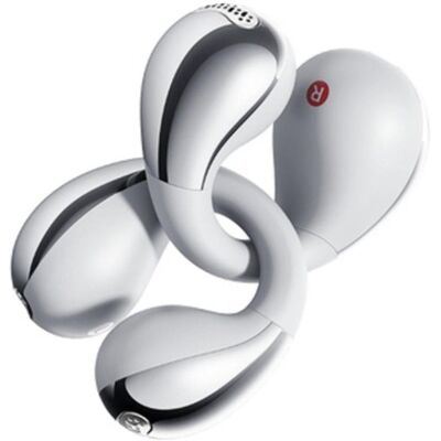 Auriculares QCY Crossky Clip C30S Bluetooth 6.0, Cancelamento de Ruído, IPX5, Prateado Auriculares QCY Crossky Clip C30S Bluetooth 6.0, Cancelamento de Ruído, IPX5, Prateado