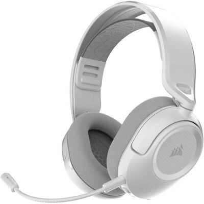 Auriculares Corsair HS35 v3 Wireless Bluetooth Gaming Branco Auriculares Corsair HS35 v3 Wireless Bluetooth Gaming Branco