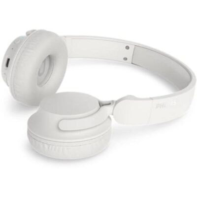 Auriculares Philips TAH4500WT sem fios Bluetooth com Cancelamento de Ruído, Microfone, branco Auriculares Philips TAH4500WT sem fios Bluetooth com Cancelamento de Ruído, Microfone, branco