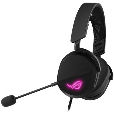 Auriculares Gaming Asus ROG PELTA CORE Com Fio USB-C Microfone RGB Preto Auriculares Gaming Asus ROG PELTA CORE Com Fio USB-C Microfone RGB Preto