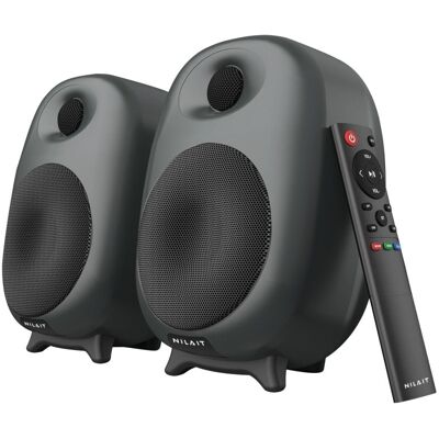 Nilait ACUSTIQ Altifalantes Bluetooth 60W RMS Pretos Nilait ACUSTIQ Altifalantes Bluetooth 60W RMS Pretos
