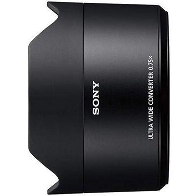 Lente de conversão ultra grande angular Sony SEL075UWC - Conversor de ângulo amplo Lente de conversão ultra grande angular Sony SEL075UWC - Conversor de ângulo amplo
