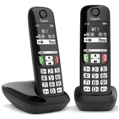Siemens Telefone sem fio Gigaset com tela e identificador de chamadas Siemens Telefone sem fio Gigaset com tela e identificador de chamadas