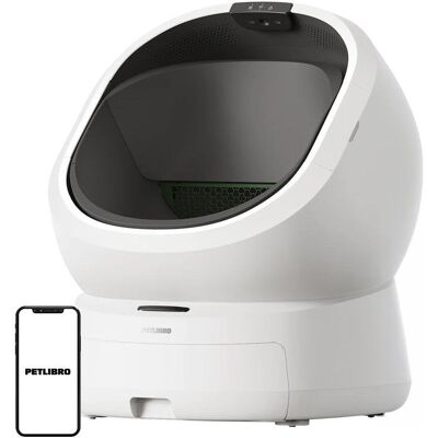 Caixa de areia automática Petlibro Luma PLLB001 Autolimpeza Câmara HD 1080p Controlo de Odores Caixa de areia automática Petlibro Luma PLLB001 Autolimpeza Câmara HD 1080p Controlo de Odores