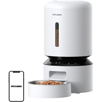 Distribuidor de Comida Petlibro Granary WiFi 5L Branco Distribuidor de Comida Petlibro Granary WiFi 5L Branco