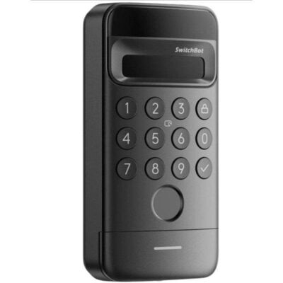 SwitchBot Vision Lock Keypad Reconhecimento Facial 3D NFC BLE 5.0 IP65 SwitchBot Vision Lock Keypad Reconhecimento Facial 3D NFC BLE 5.0 IP65