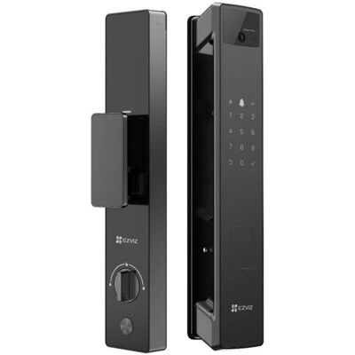 Fechadura Inteligente EZVIZ Y3000FVP Plus WiFi Bluetooth Abertura Facial e Palma Compatível Alexa Google Assistant Fechadura Inteligente EZVIZ Y3000FVP Plus WiFi Bluetooth Abertura Facial e Palma Compatível Alexa Google Assistant