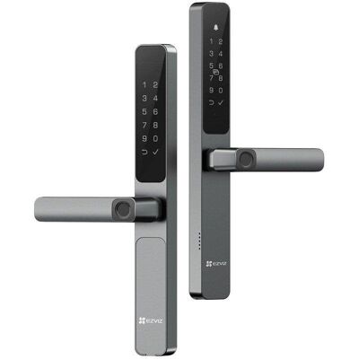 Fechadura Inteligente EZVIZ DL06 Pro WiFi e Bluetooth Abertura com Impressão Digital e App Fechadura Inteligente EZVIZ DL06 Pro WiFi e Bluetooth Abertura com Impressão Digital e App