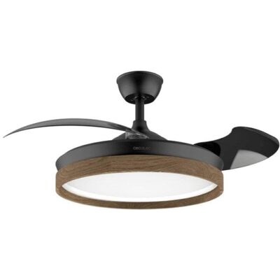 Ventilador de teto Cecotec EnergySilence Aero 4320 35W 3 pás retráteis 6 velocidades LED comando Ventilador de teto Cecotec EnergySilence Aero 4320 35W 3 pás retráteis 6 velocidades LED comando