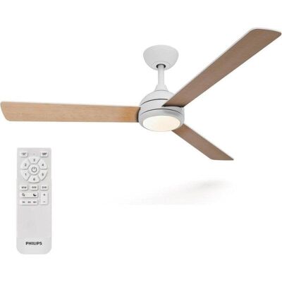 Ventoinha de Teto com Luz Philips Civx 56W 132cm 6 Velocidades Comando LED Ventoinha de Teto com Luz Philips Civx 56W 132cm 6 Velocidades Comando LED