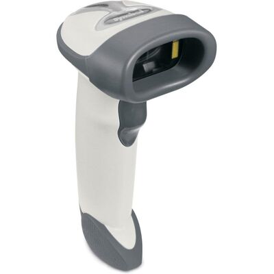 Leitor de códigos de barras portátil Zebra LS2208 Laser USB Branco Leitor de códigos de barras portátil Zebra LS2208 Laser USB Branco