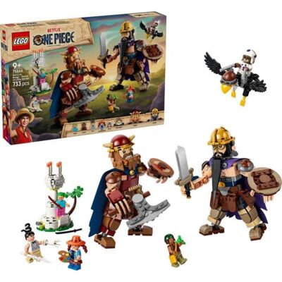 Lego One Piece Woogey vs. Boogey Gigantes de Little Garden 75644 733 peças Lego One Piece Woogey vs. Boogey Gigantes de Little Garden 75644 733 peças