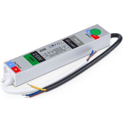 Akyga AK-L2-025 - Fonte de alimentação 12VDC 2A 25W IP67 Akyga AK-L2-025 - Fonte de alimentação 12VDC 2A 25W IP67