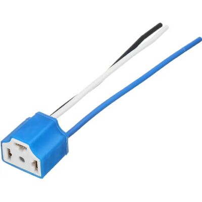 Suporte cerâmico para lâmpadas automóvel H4 - 150mm (Emb. de 2 unid.) Suporte cerâmico para lâmpadas automóvel H4 - 150mm (Emb. de 2 unid.)