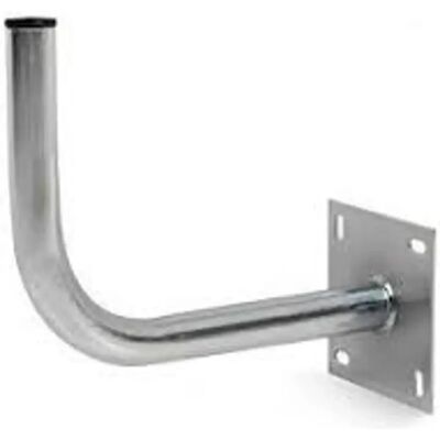 Ekselans SP50 - Suporte de parede em L para Antena - GALVANIZADO - Ø50x450mm Ekselans SP50 - Suporte de parede em L para Antena - GALVANIZADO - Ø50x450mm