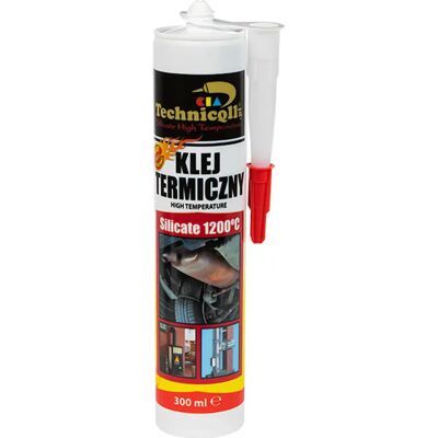 Technicqll - Cola refratária de alta-temperatura 1200ºC - 300ml Technicqll - Cola refratária de alta-temperatura 1200ºC - 300ml