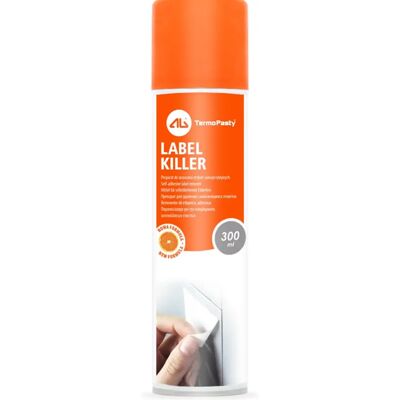 Spray removedor de etiquetas AG TermoPasty - 300ml - Label Killer - Auto-adesivo Spray removedor de etiquetas AG TermoPasty - 300ml - Label Killer - Auto-adesivo