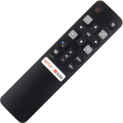 Controle Remoto TCL - Bluetooth e Controle de Voz Controle Remoto TCL - Bluetooth e Controle de Voz