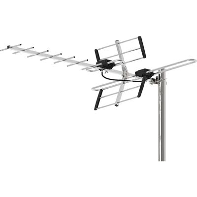 Blow ATD31s - Antena UHF+VHF LTE MUX8 (168 - 790 MHz) conector F G:11-14dB comprimento: 900mm Blow ATD31s - Antena UHF+VHF LTE MUX8 (168 - 790 MHz) conector F G:11-14dB comprimento: 900mm