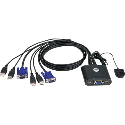 Aten CS22U-AT - Adaptador KVM 2xUSB+VGA para controlar 2 PCs Aten CS22U-AT - Adaptador KVM 2xUSB+VGA para controlar 2 PCs