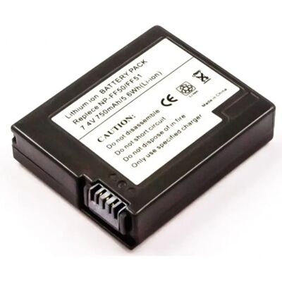 Bateria para câmara compatível com Sony NP-FF50 7.4V 750mAh 5.6Wh Li-Ion Bateria para câmara compatível com Sony NP-FF50 7.4V 750mAh 5.6Wh Li-Ion
