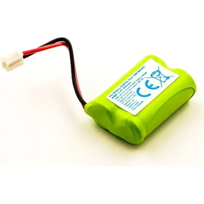 Bateria compatível com Audioline Dect 7500 Micro, 7800 Micro, NiMH 2.4V 400mAh 1.0Wh Bateria compatível com Audioline Dect 7500 Micro, 7800 Micro, NiMH 2.4V 400mAh 1.0Wh