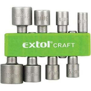 Extol 10213 - Conjunto de chaves de caixa para parafusos de ranhura Extol 10213 - Conjunto de chaves de caixa para parafusos de ranhura