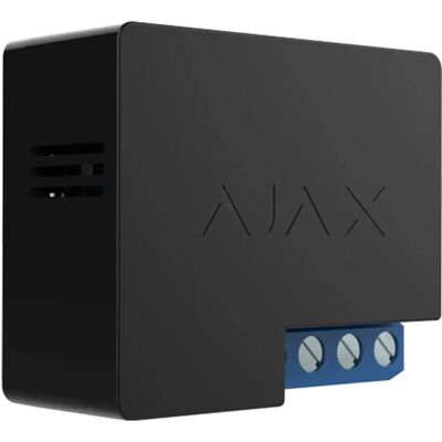 Ajax WALLSWITCH-B - Relé 230VAC de controlo remoto para alarme Ajax - preto Ajax WALLSWITCH-B - Relé 230VAC de controlo remoto para alarme Ajax - preto