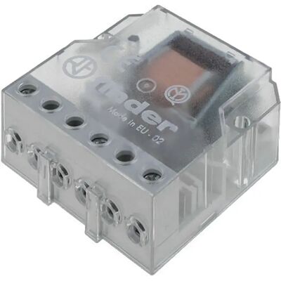 Relé Finder 12V AC 10A SPST-NO - Interruptor embutido Relé Finder 12V AC 10A SPST-NO - Interruptor embutido