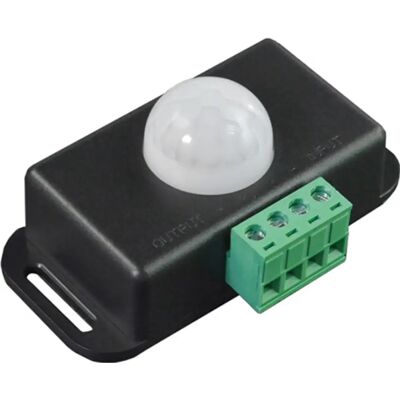 Sensor de movimento PIR 12/24V 72/144W 6A Sensor de movimento PIR 12/24V 72/144W 6A