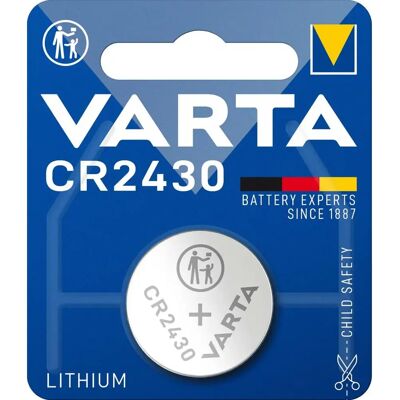 Varta - Pilha de lítio CR2430 3.0V 300mAh Varta - Pilha de lítio CR2430 3.0V 300mAh