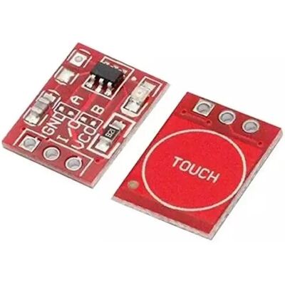 M371 - Sensor táctil capacitivo (TTP223) compatível com Arduino M371 - Sensor táctil capacitivo (TTP223) compatível com Arduino