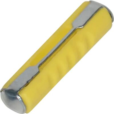 Fusível auto Torpedo Ø6x25mm - amarelo - 5A Fusível auto Torpedo Ø6x25mm - amarelo - 5A