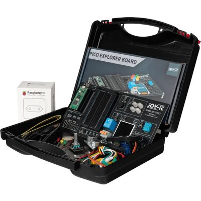 JOY-IT RB-P-XPLR-SET - Kit de eletrónica educativo para Raspberry Pi Pico JOY-IT RB-P-XPLR-SET - Kit de eletrónica educativo para Raspberry Pi Pico