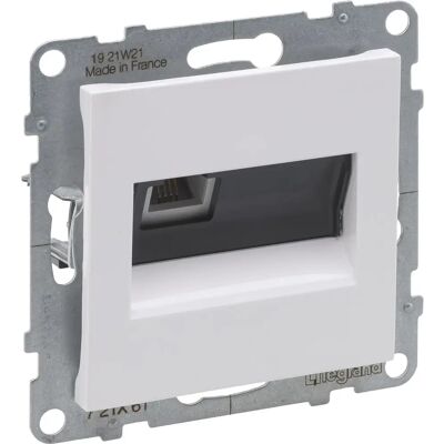 Legrand New Suno 721161 - Tomada de telefone RJ11 - 4 contactos Branco Legrand New Suno 721161 - Tomada de telefone RJ11 - 4 contactos Branco