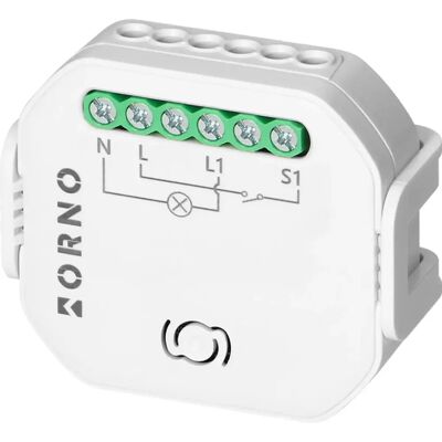 Orno OR-SH-17100 - Módulo relé 1 canal 2300W 10A inteligente WiFi + BT (compatível c/ Tuya) Orno OR-SH-17100 - Módulo relé 1 canal 2300W 10A inteligente WiFi + BT (compatível c/ Tuya)