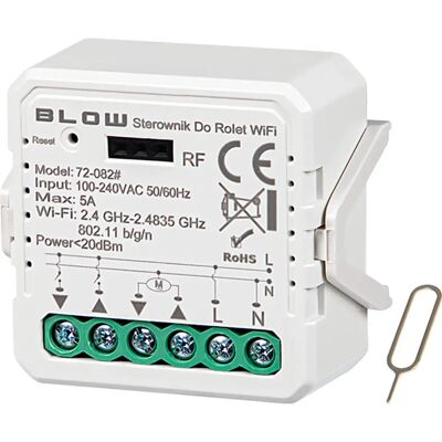 Módulo de Controle WiFi para Persianas Blow Módulo de Controle WiFi para Persianas Blow
