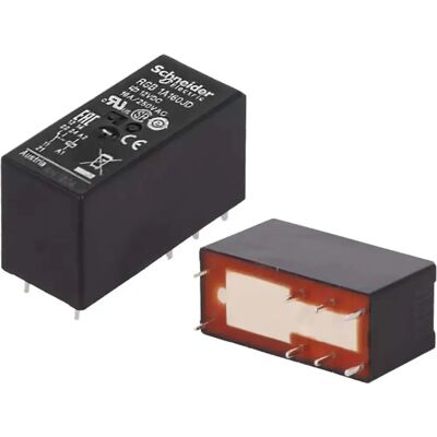 Relé de potência Schneider Electric RSB - SPDT - 12V - Compacto Relé de potência Schneider Electric RSB - SPDT - 12V - Compacto