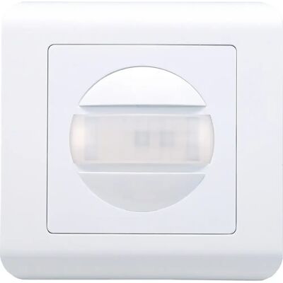 Sensor de Movimento GSC Nekati - Ajustável, Alcance de 9m, Branco Sensor de Movimento GSC Nekati - Ajustável, Alcance de 9m, Branco