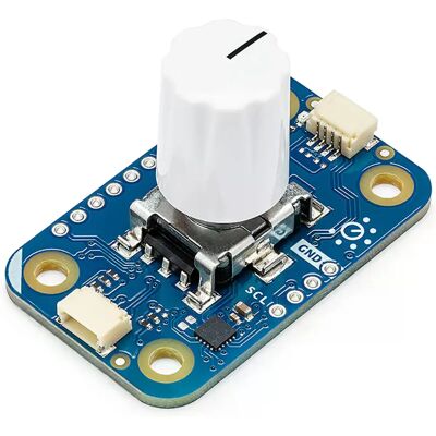 Arduino Modulino KNOB - Módulo de Encoder Rotativo (360°) com push-switch e Conetores Qwiic (I²C) Arduino Modulino KNOB - Módulo de Encoder Rotativo (360°) com push-switch e Conetores Qwiic (I²C)