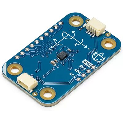 Arduino Modulino Movement - Módulo IMU de 6 Eixos com Acelerómetro, Giroscópio e Conetores Qwiic (I²C) Arduino Modulino Movement - Módulo IMU de 6 Eixos com Acelerómetro, Giroscópio e Conetores Qwiic (I²C)