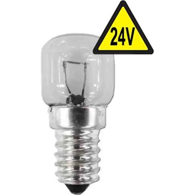 Lâmpada para forno 300º E14 24V 25W Lâmpada para forno 300º E14 24V 25W