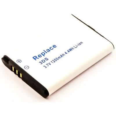 Apple Bateria para consola compatível com Nintendo 3DS 3.7V 1200mAh 4.4Wh Li-Ion Apple Bateria para consola compatível com Nintendo 3DS 3.7V 1200mAh 4.4Wh Li-Ion