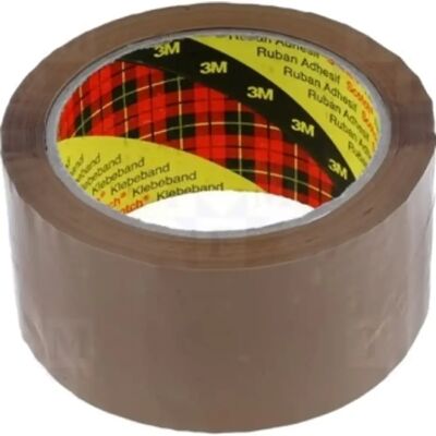 3M Scotch 371 - Fita adesiva castanha - 50mm x 66m 3M Scotch 371 - Fita adesiva castanha - 50mm x 66m
