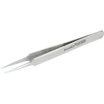 Pro'sKit 1PK-102T - Pinça de pontas rectas super finas (120mm) Pro'sKit 1PK-102T - Pinça de pontas rectas super finas (120mm)