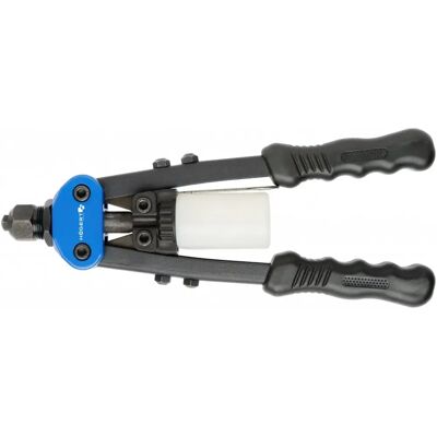 Högert HT2C154 - Alicate de rebites profissional 250mm c/ reservatório para rebites 2.4mm / 3.2mm / 4.0mm / 4.8mm Högert HT2C154 - Alicate de rebites profissional 250mm c/ reservatório para rebites 2.4mm / 3.2mm / 4.0mm / 4.8mm