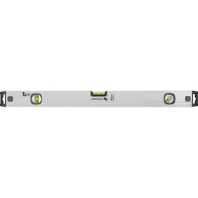 Högert HT4M007 - Nível de 3 bolhas em alumino 600mm Högert HT4M007 - Nível de 3 bolhas em alumino 600mm